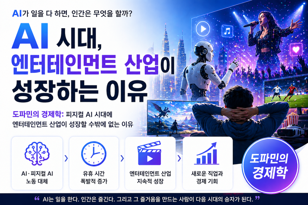 AI시대 엔터테이먼트가 성장하는 이유