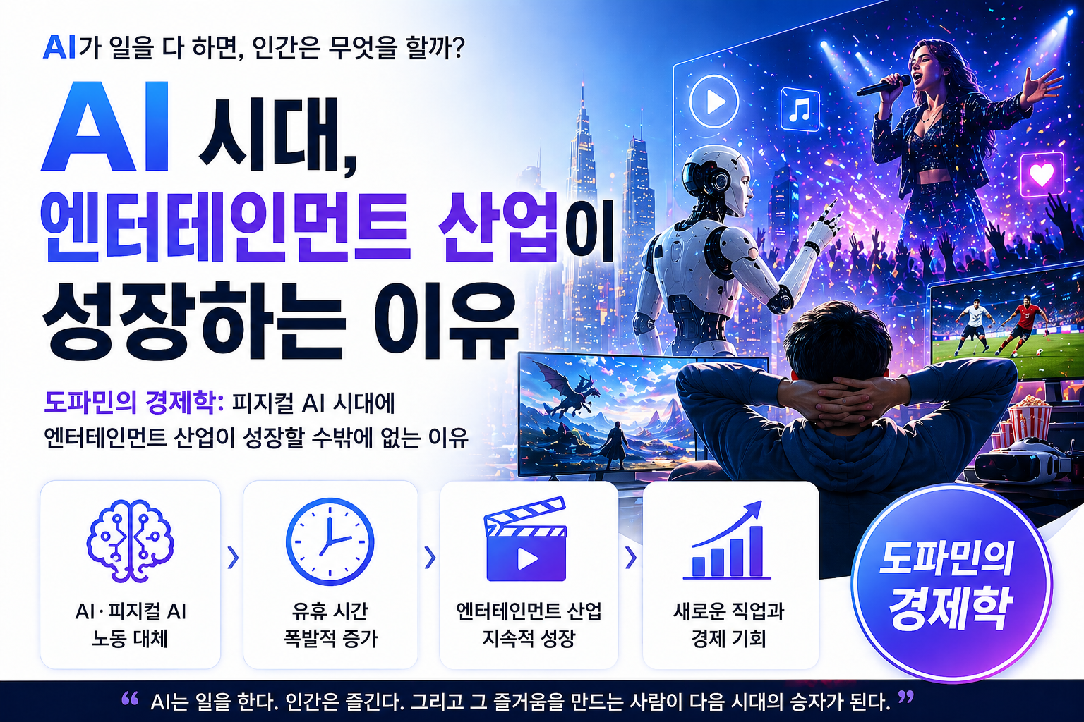 AI시대 엔터테이먼트가 성장하는 이유