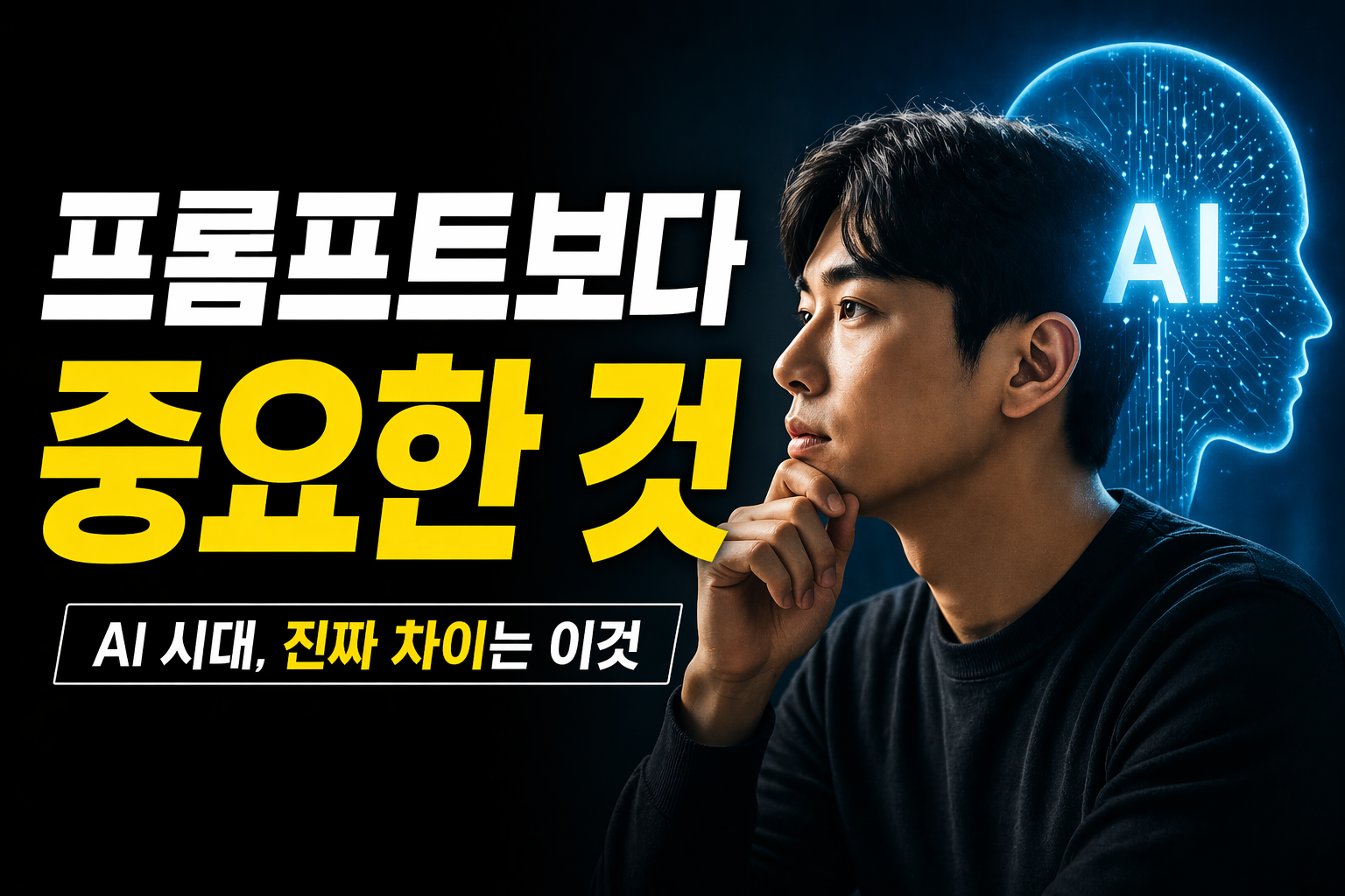 AI시대 프롬프트보다 중요한것