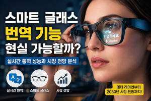 스마트 글래스 , 스마트글래스 시장 정망