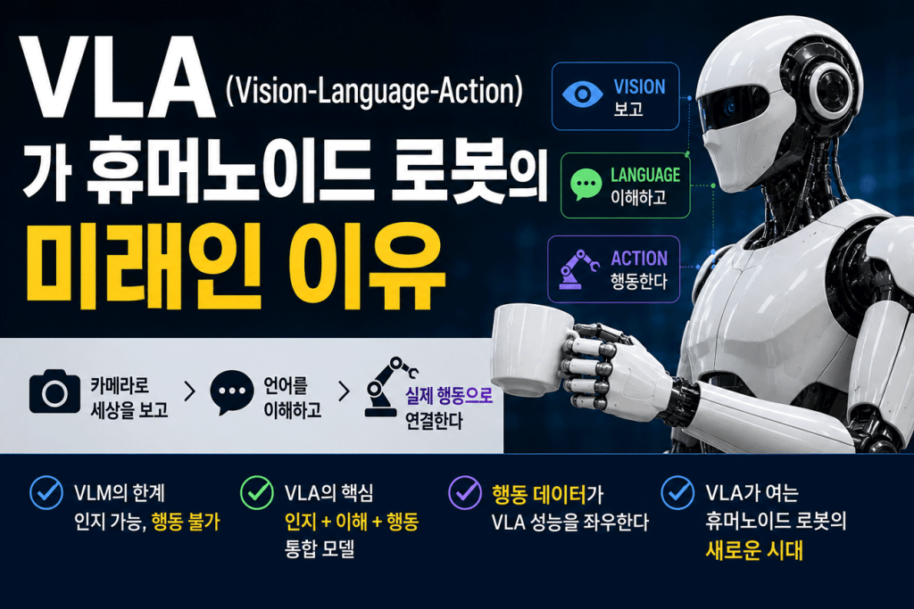 VLA 휴머노이드 로봇의 미래인 이유