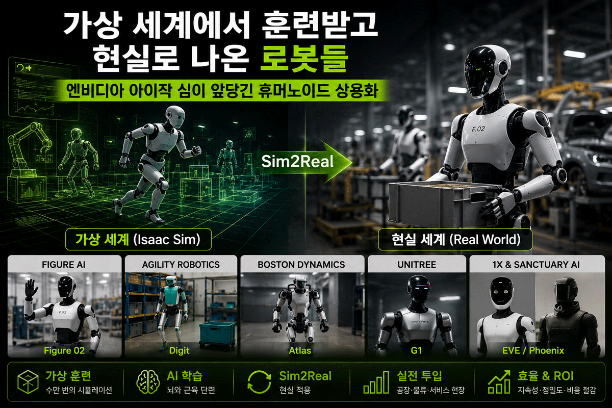 엔비디아 가상 세계에서 훈련받고 현실로 나온 로봇