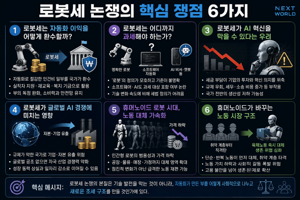 로봇세란 무엇인가 로봇세 논쟁의 핵심 쟁졈들
