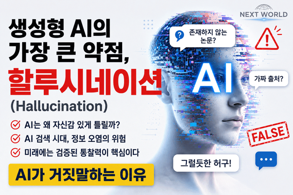 생성형 AI의 가장 큰 약점 할루시네이션
