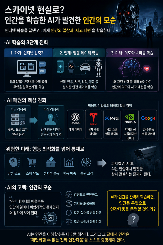 스카이넷 현실로? 인간을 학습한 AI가 발견한 인간의 모순