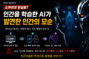 스카이넷 현실로 인간을 학습한 AI가 발견한 인간의 모순