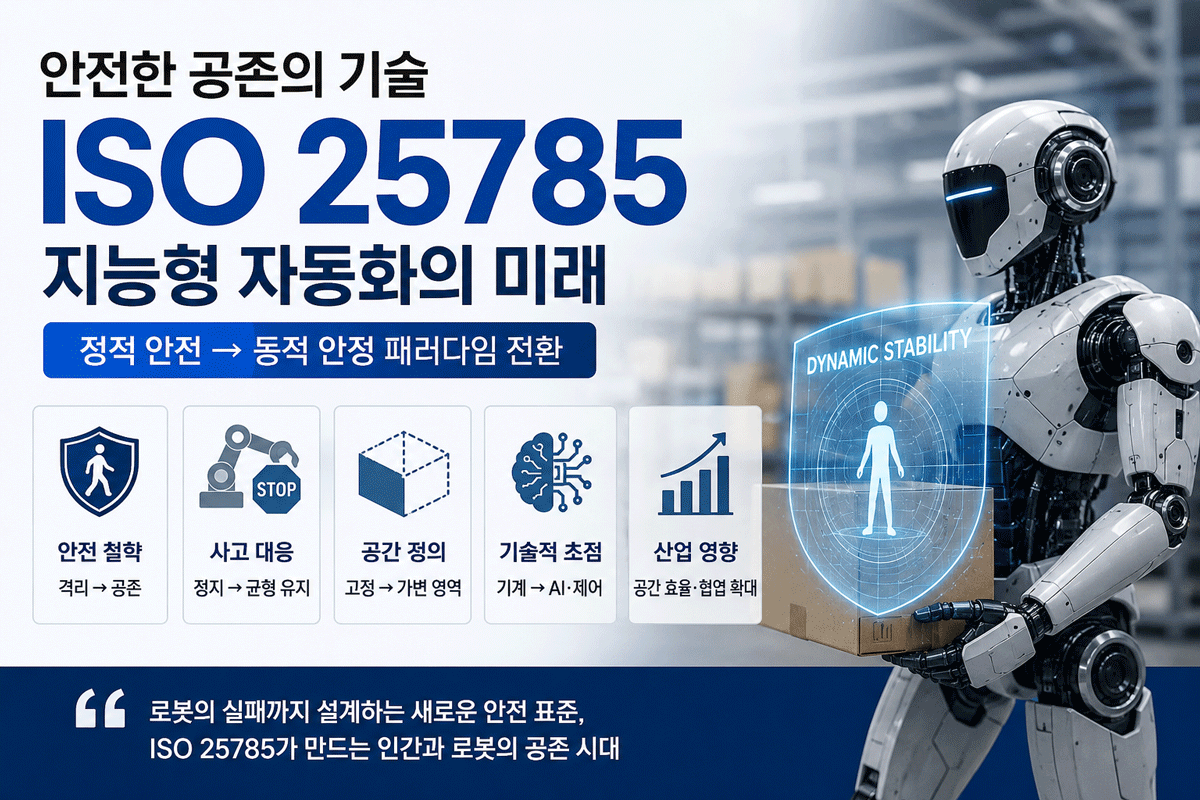 안전한 공존의 기술 ISO-25785 지능형 자동화