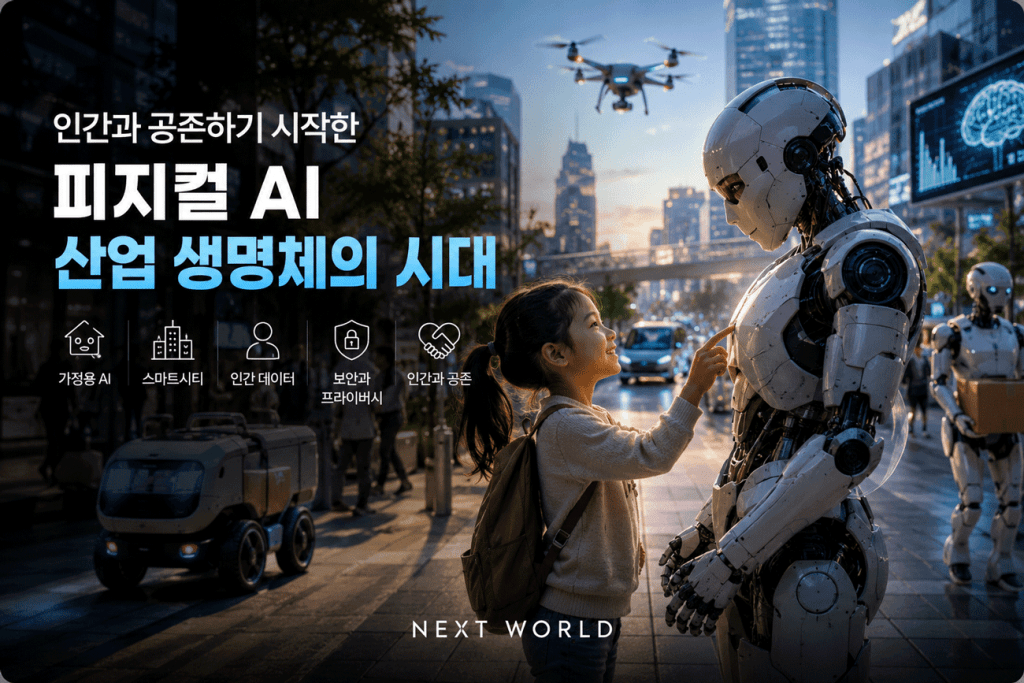 인간과 공존하기 시작한 피지컬 AI 산업 생명체의 시대