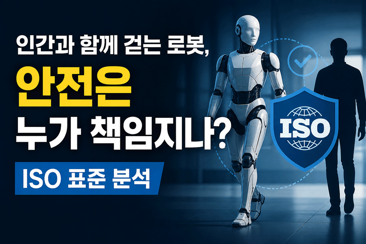 인간과 함께 걷는 휴머노이드 로봇 안전은 누가 책임지나 (ISO 표준 분석)