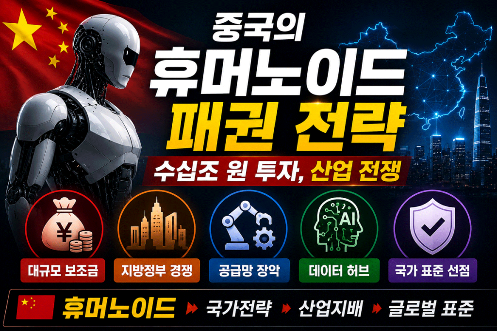 중국 휴머노이드 피지컬 AI 패권전략