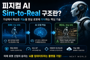 피지컬 AI Sim-to-real 로봇의 뇌를 업데이트 하는 플랫폼