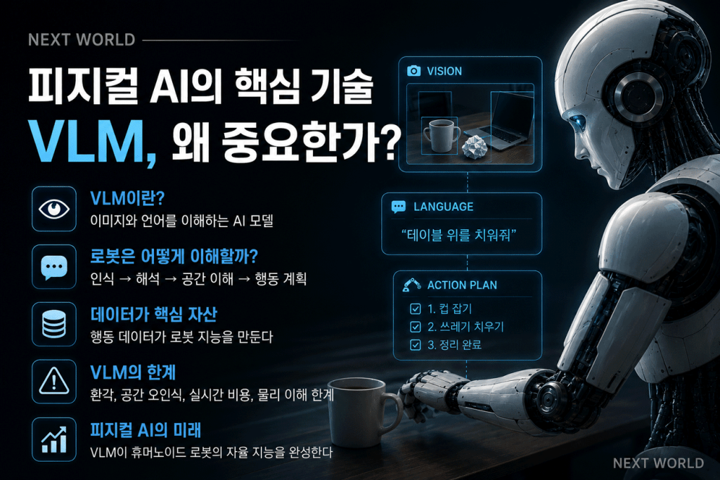 피지컬 AI 핵심 기술 VLM 왜 중요한가