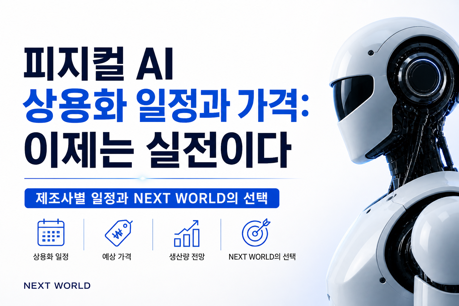 피지컬 AI 상용화 일정과 가격