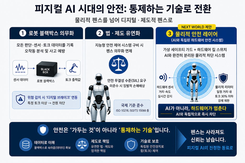 피지컬 AI 시대의 안전, 통제하는 기술로 전환