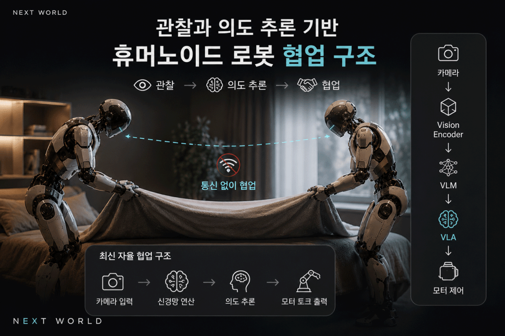 피지컬 AI , 휴머노이드 로봇 협업 구조