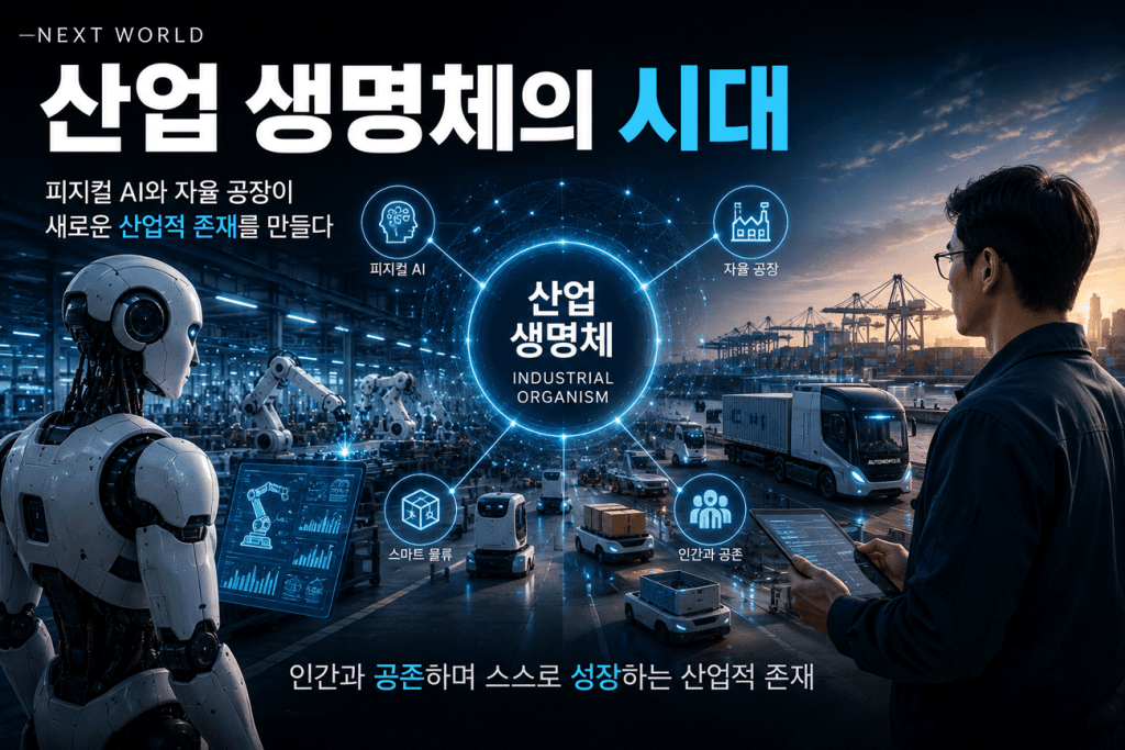 피지컬 AI와 자율 공장이 만드는 산업 생명체의 시대
