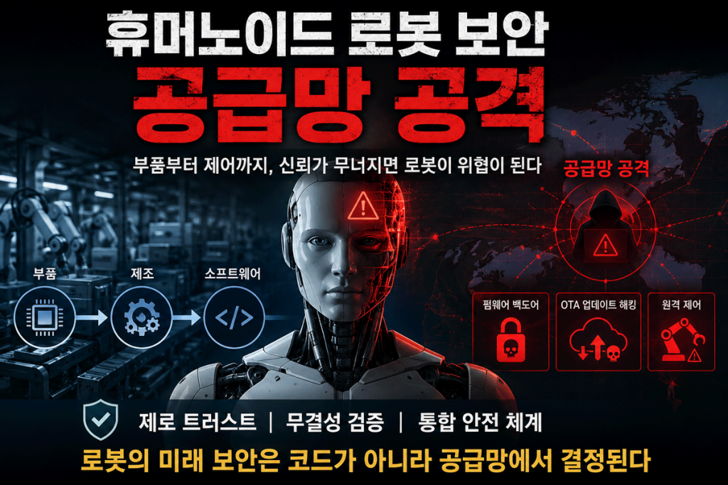 휴머노이도 로봇 보안 산업을 흔드는 공급망 공격