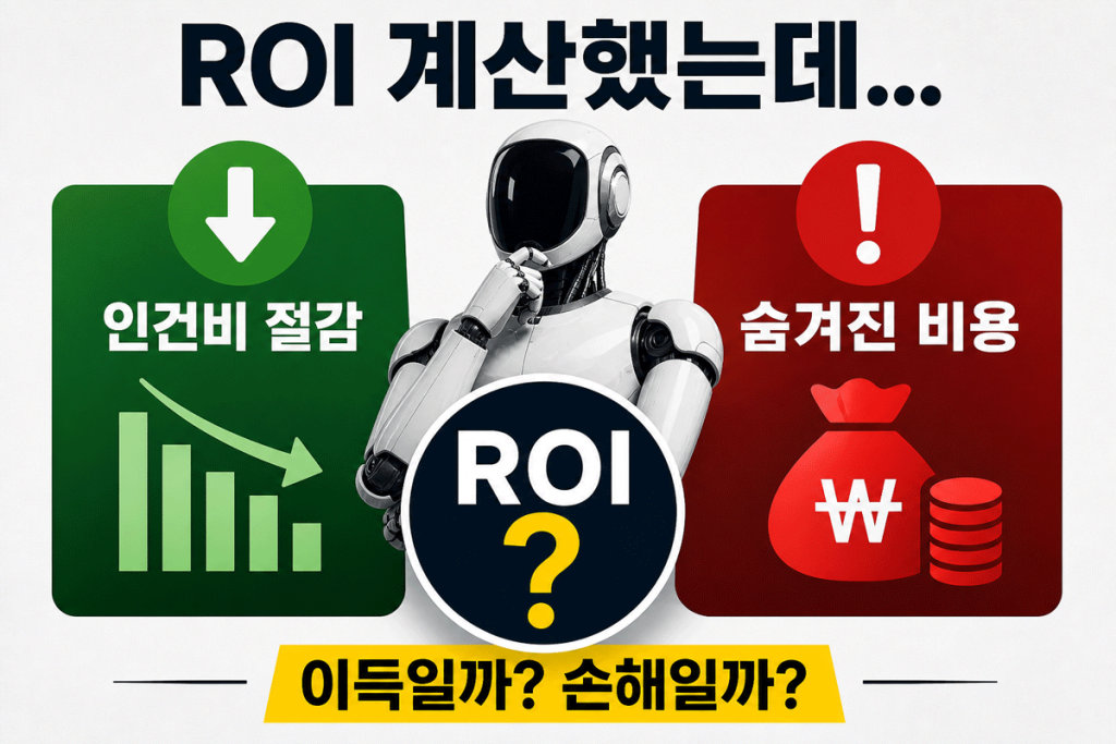 휴머노이드 손익분시점 계산 , ROI 이득일까 손해일까