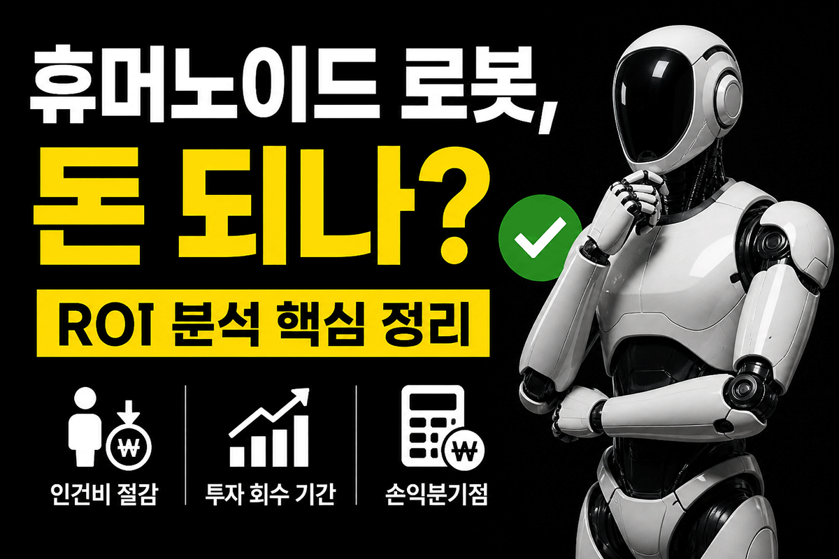 휴머노이드 로봇 ROI 분석 및 핵심정리