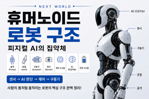 휴머노이드 로봇 구초(피지컬 AI 로봇 구조)