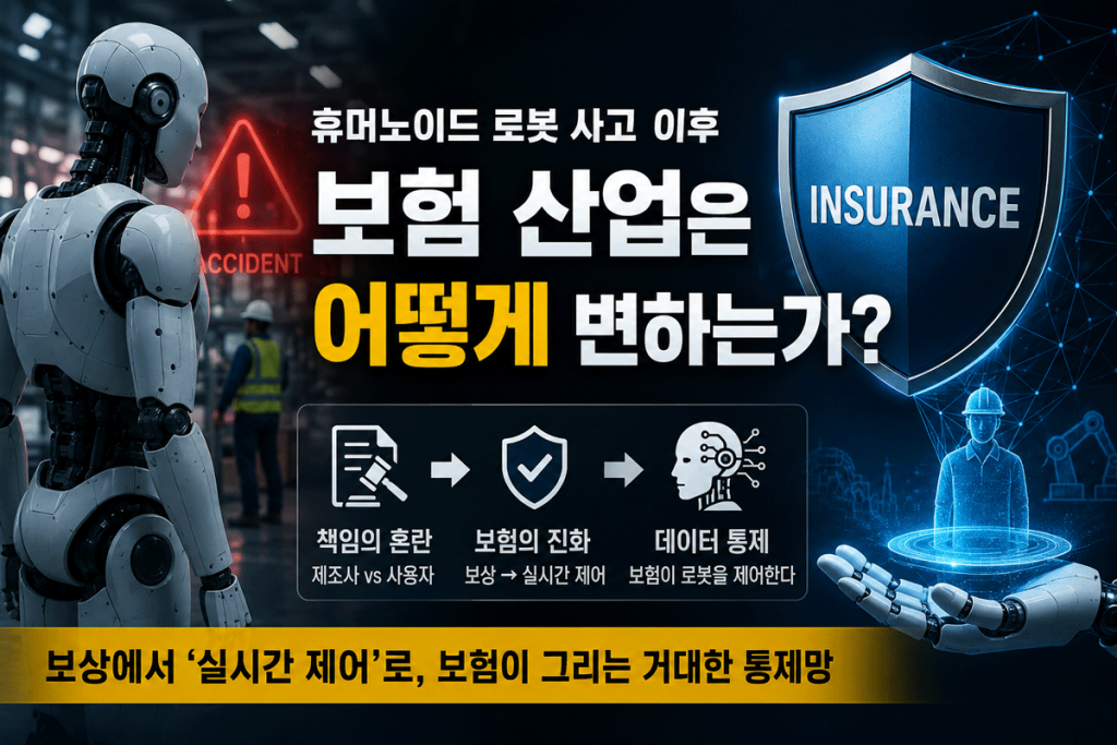 휴머노이드 로봇 보험 산업의 변화