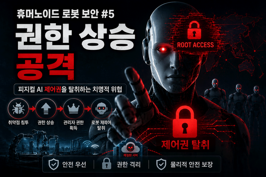 휴머노이드 AI 제어권을 탈취하는 권한 상승 공격
