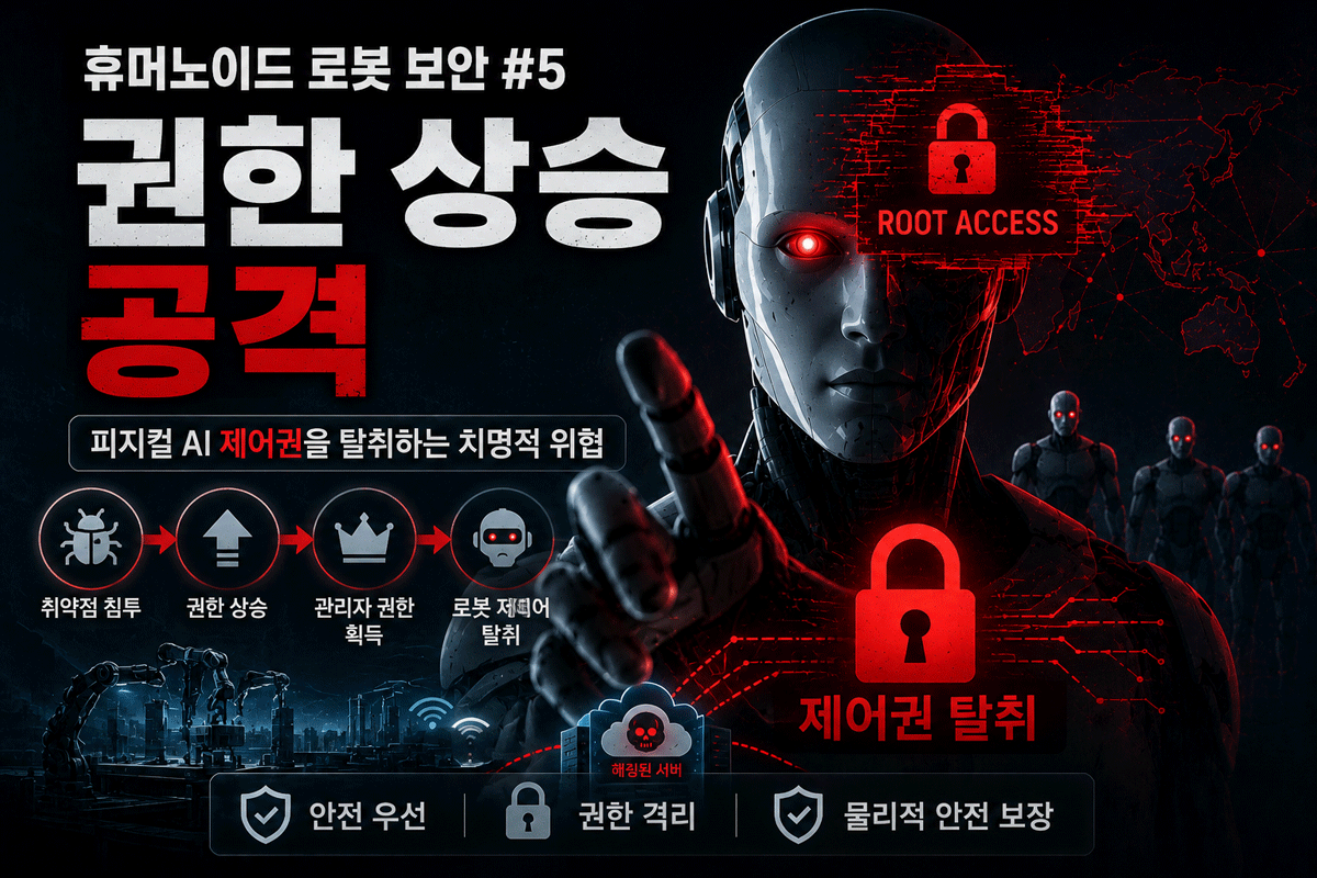 휴머노이드 보안 권한 상승 공격