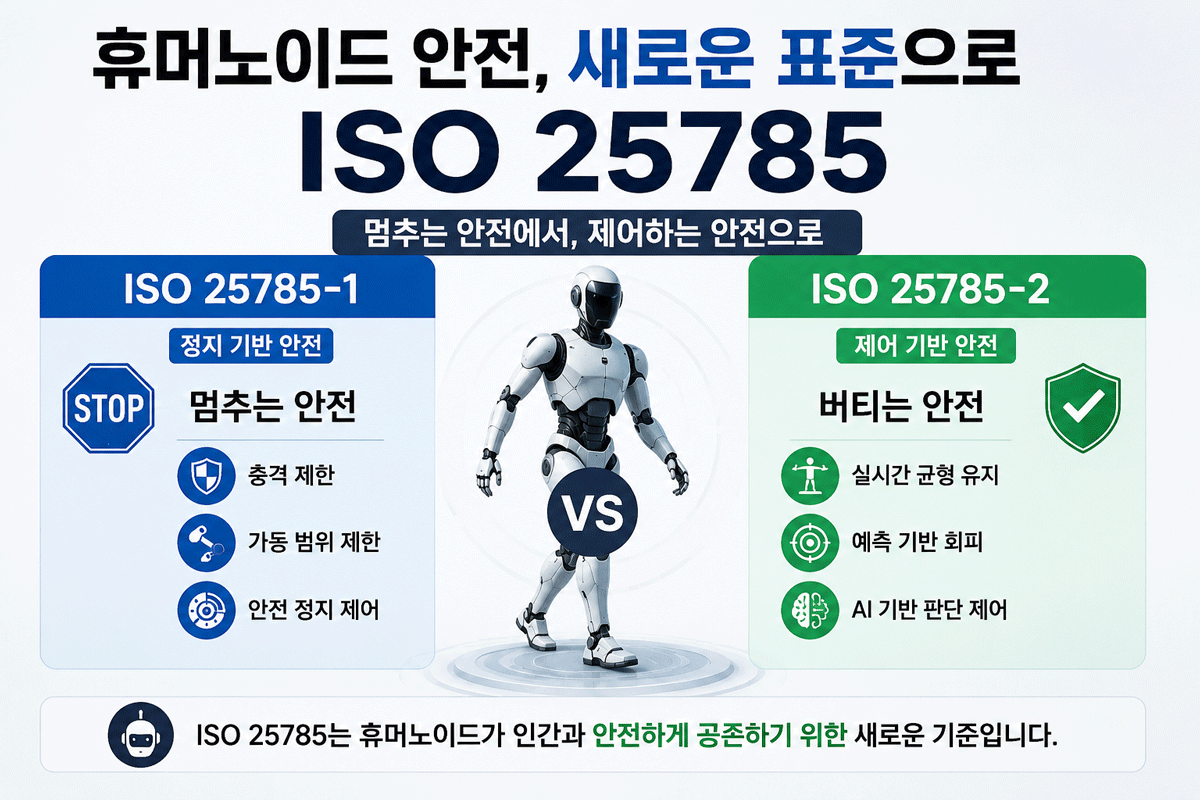 휴머노이드 안전 ISO 25785