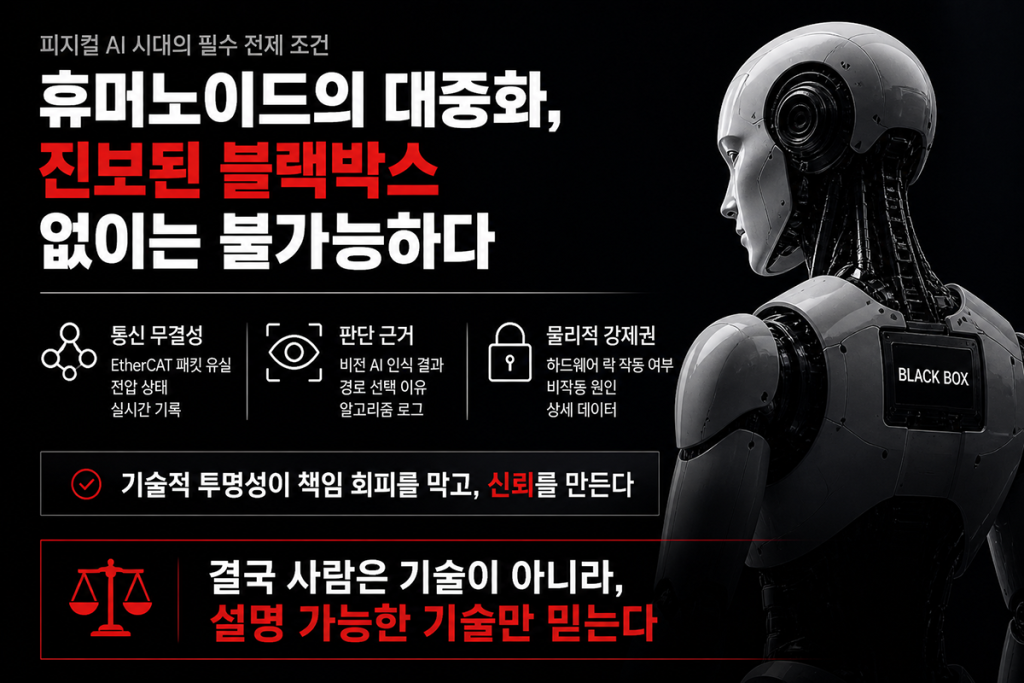 휴머노이드의 대중화 조건( 진보된 블랙박스 )