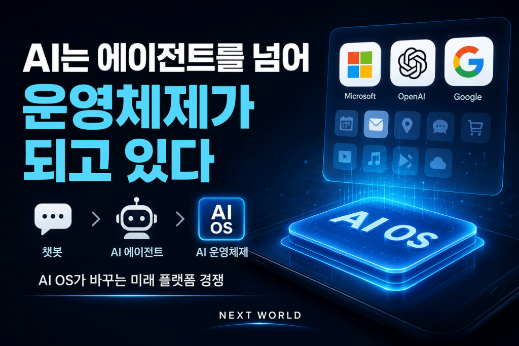 AI 에이전트를 넘어 운영체제가 되고 있다
