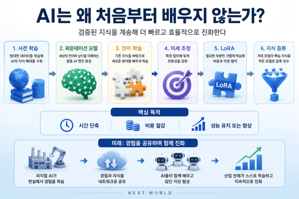 AI는 왜 처음부터 배우지 않는가 배우는 방법들