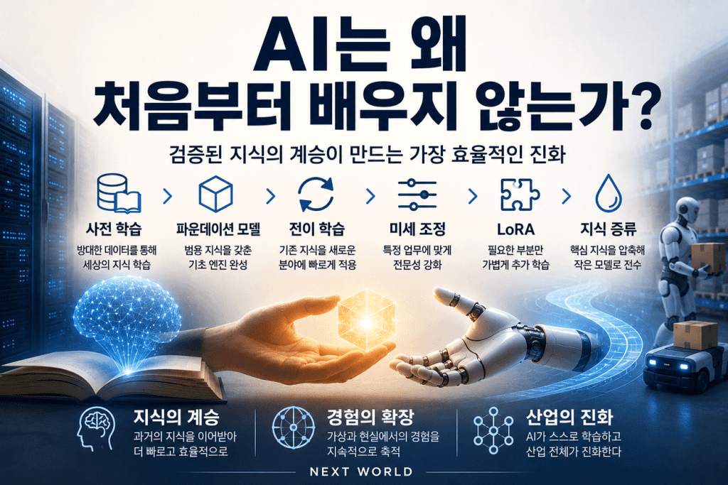 AI는 왜 처음부터 배우지 않는가