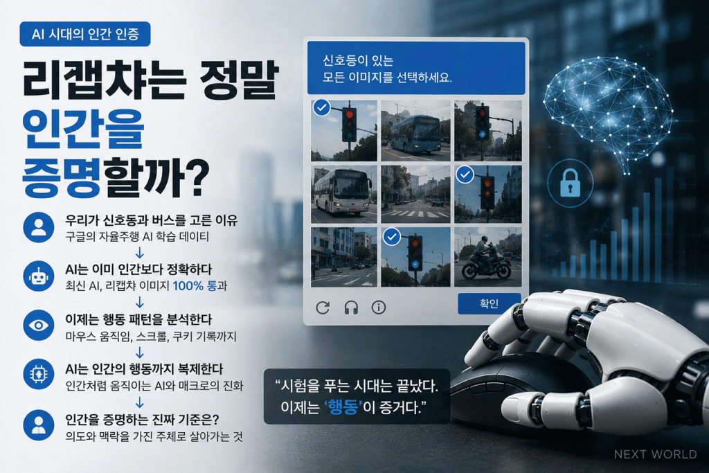 AI한테 인간을 증명하는 시험 리캡챠는 정말 인간을-증명할까