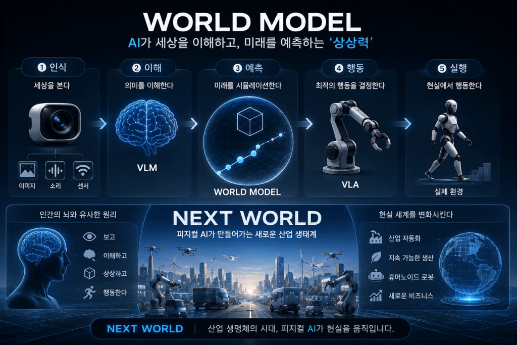 월드모델 World Model 이란 AI가 세상을 이해하고 상상한다