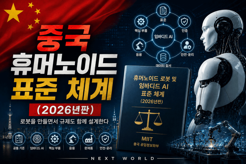 중국 휴머노이드 표준 체계 2026