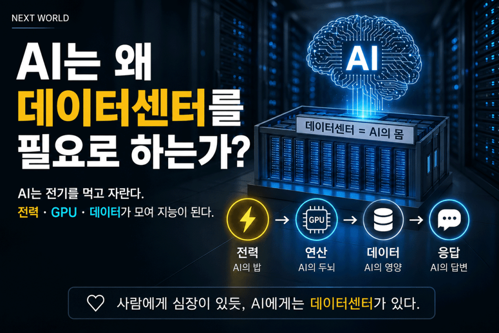 AI는 왜 데이터센터를 필요로 하는가