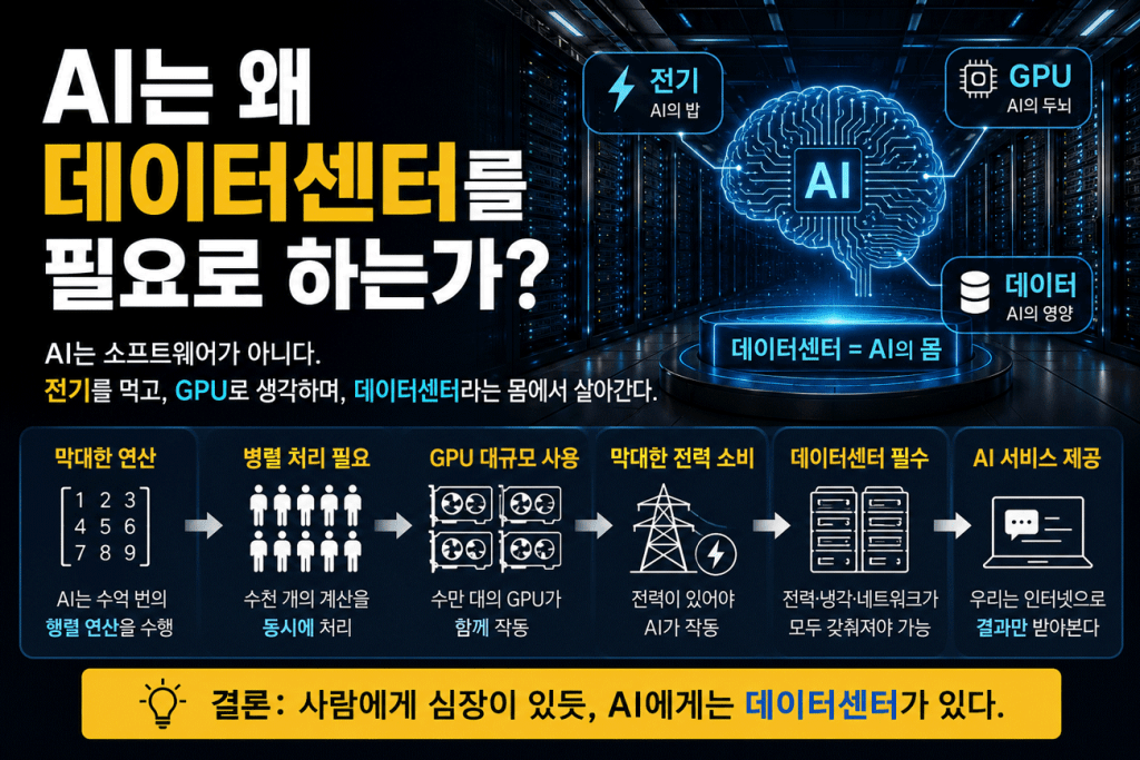 AI는 왜 데이터센터를 필요로 하는가