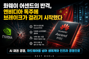 화웨이 어센드(Huawei Ascend) 엔비디아-독주-브레이크