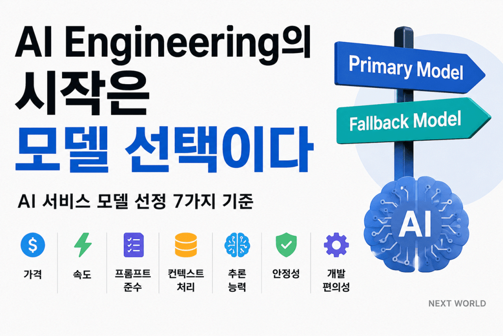 AI Engineering 의 시작은 모델 선택이다