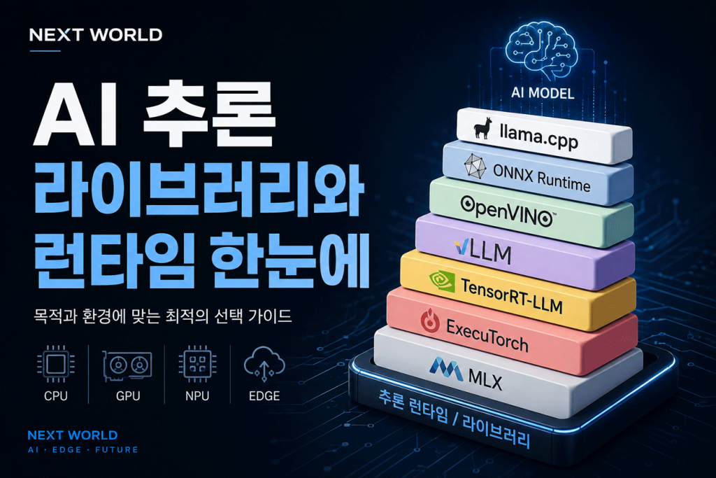 AI 추론 라이브러리와 런타임