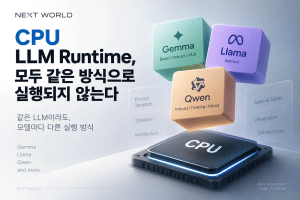 모델마다 다른 CPU LLM Runtime
